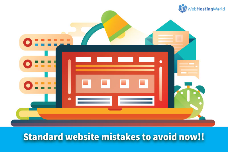 Standard website mistakes to avoid now!!