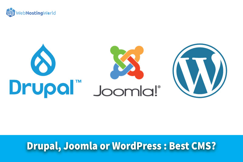 Drupal, Joomla or WordPress: What is the Best CMS?