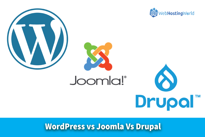 Top CMS Compared: WordPress vs Joomla Vs Drupal