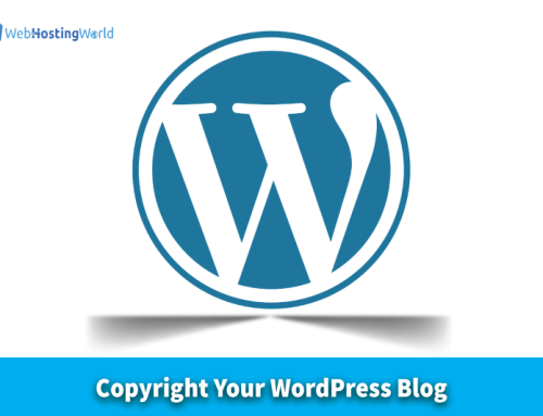 All about copyrighting your WordPress blog!